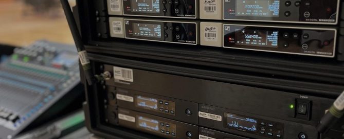 Wireless receivers for Educational Event